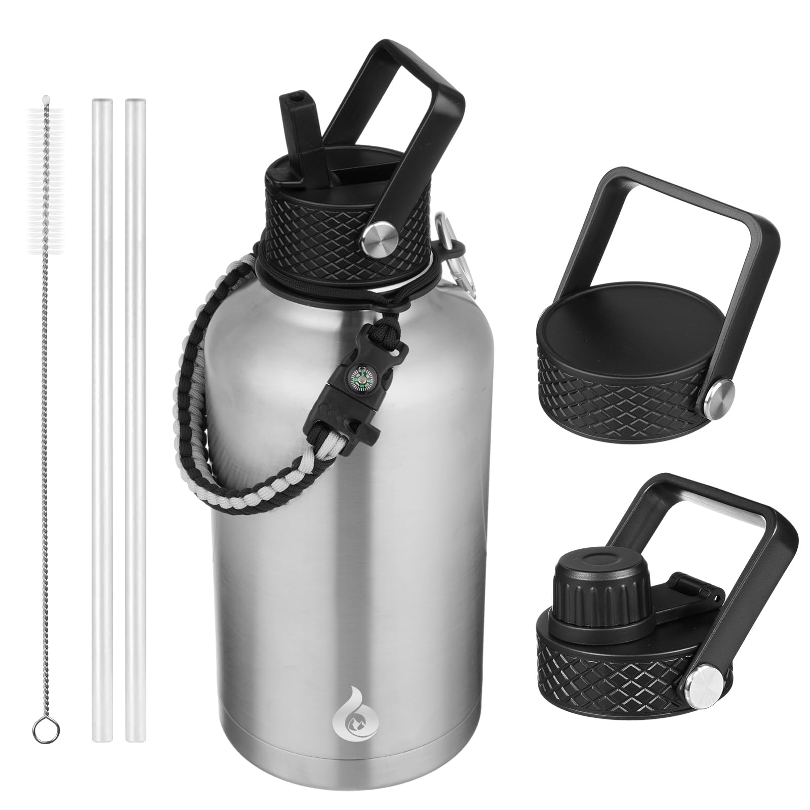 BJPKPK front view of 64oz bottle showing shape and capacity benefit