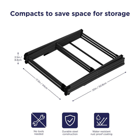 BLACK+DECKER top tier flat surface close-up protecting sweater shape