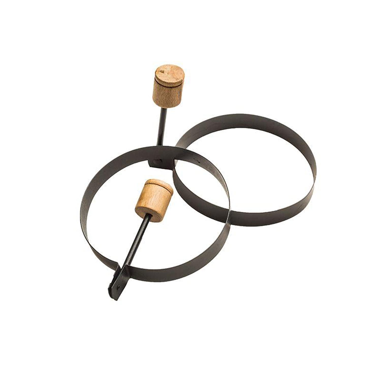 Blackstone cast iron bacon press detail showing even-heat contact benefit
