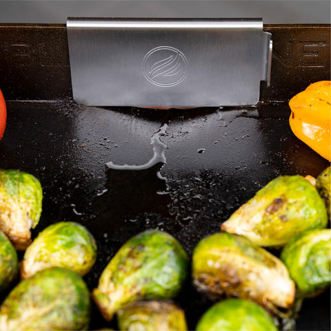 BLACKSTONE parts in dishwasher-ready bowl illustrating easy cleaning and maintenance