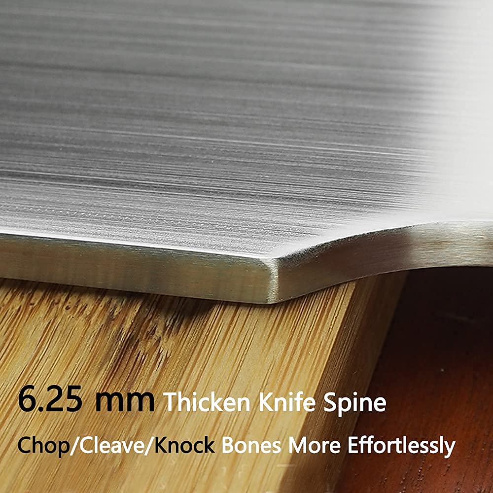 BLADESMITH spine crushing garlic showing multifunctional utility