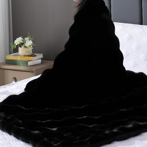 BlanketSolution size comparison with magazine showing accurate scale
