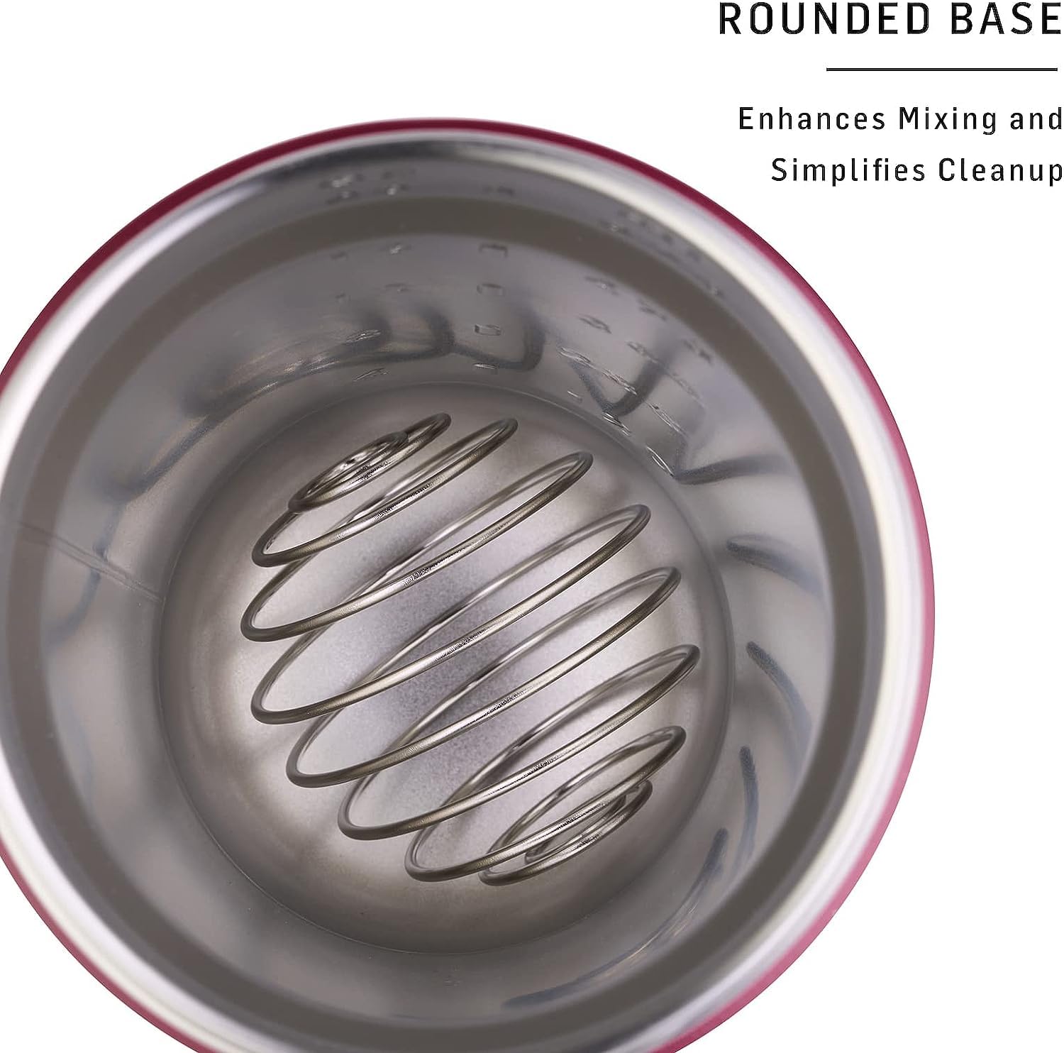 BlenderBottle held at gym showcasing convenience and spill protection