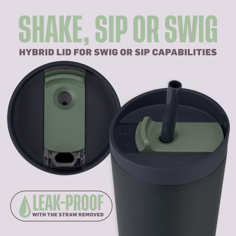 BlenderBottle stainless close-up highlighting durable finish and insulation