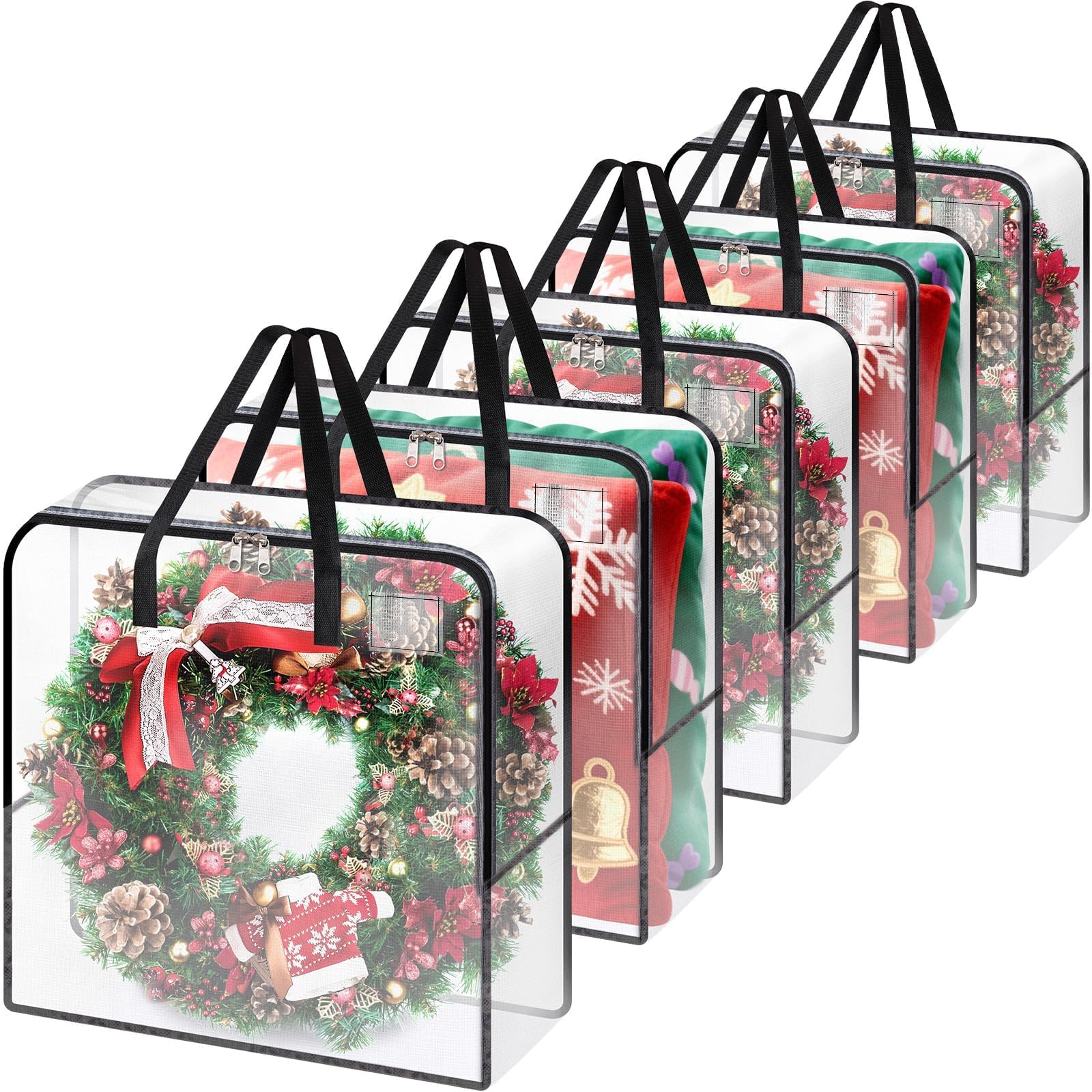 blessedseason front packaging showing clear bag and five-pack benefit