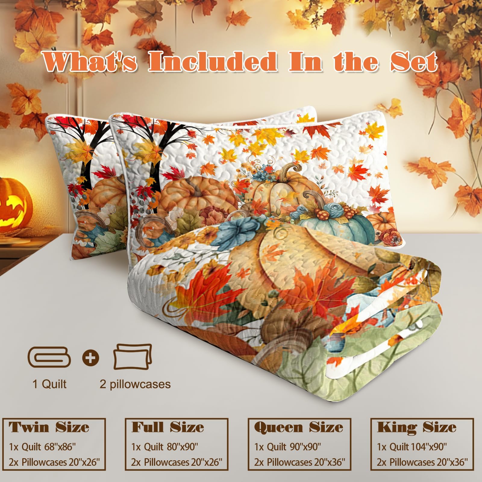 BlessLiving queen-size scale comparison showing full bed coverage