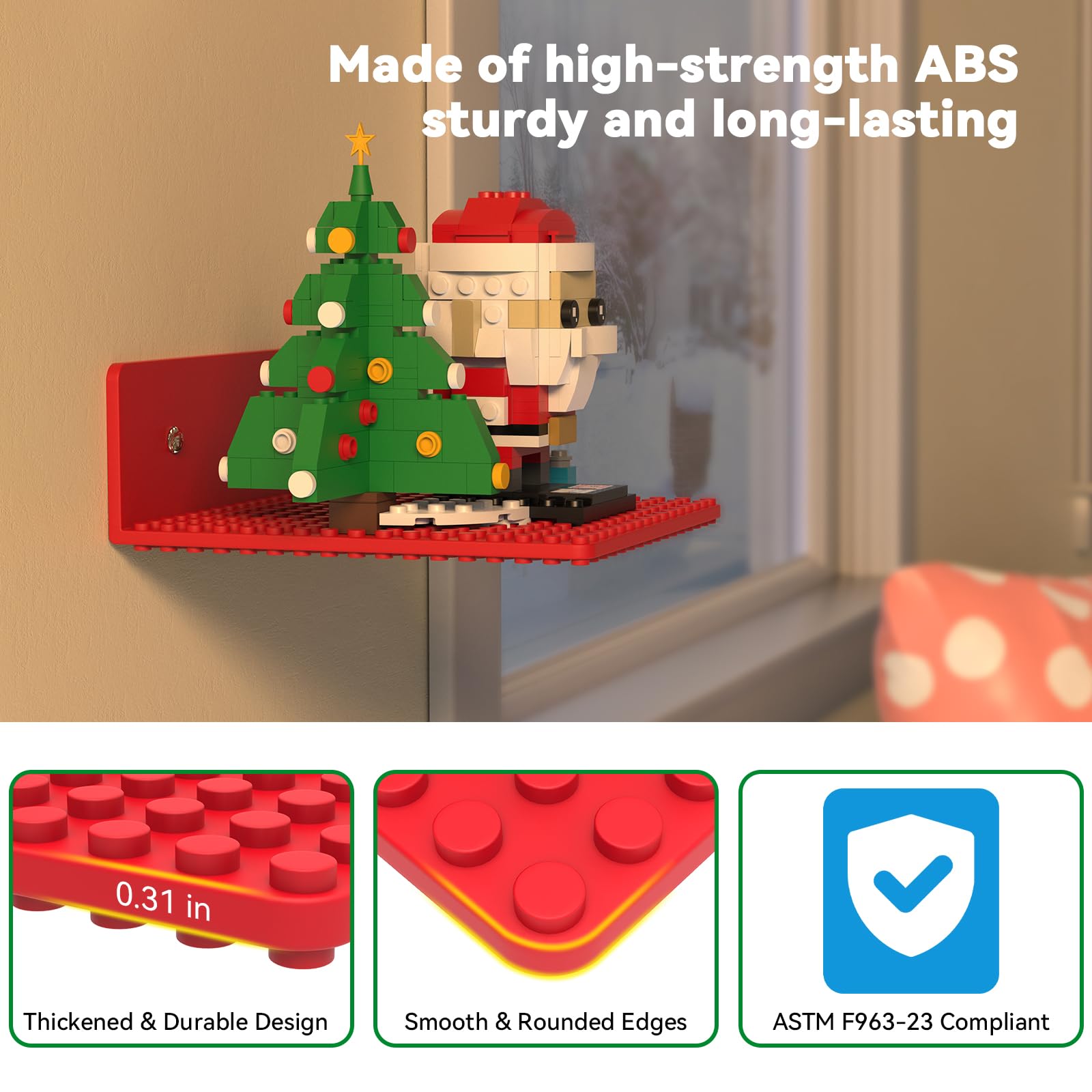 BlissBox hardware kit with anchors screws and level showing easy-install benefit