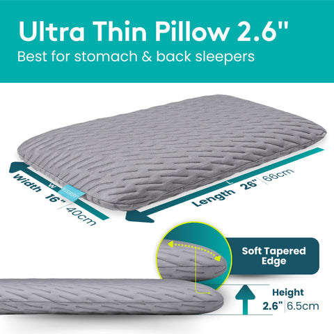 BLISSBURY close-up of gel-infused memory foam for cooler sleep