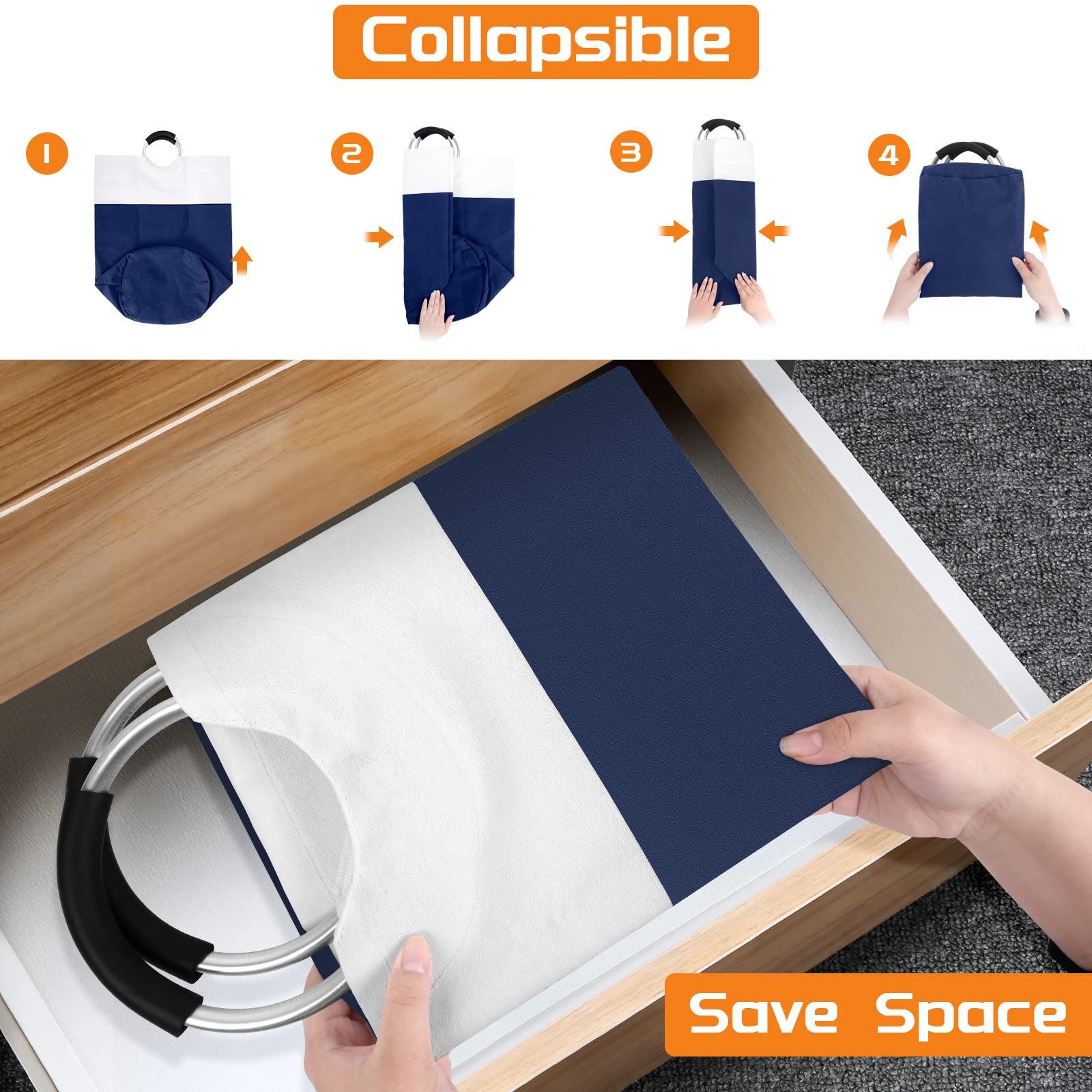 BlissTotes placed in bathroom demonstrating convenient everyday use benefit