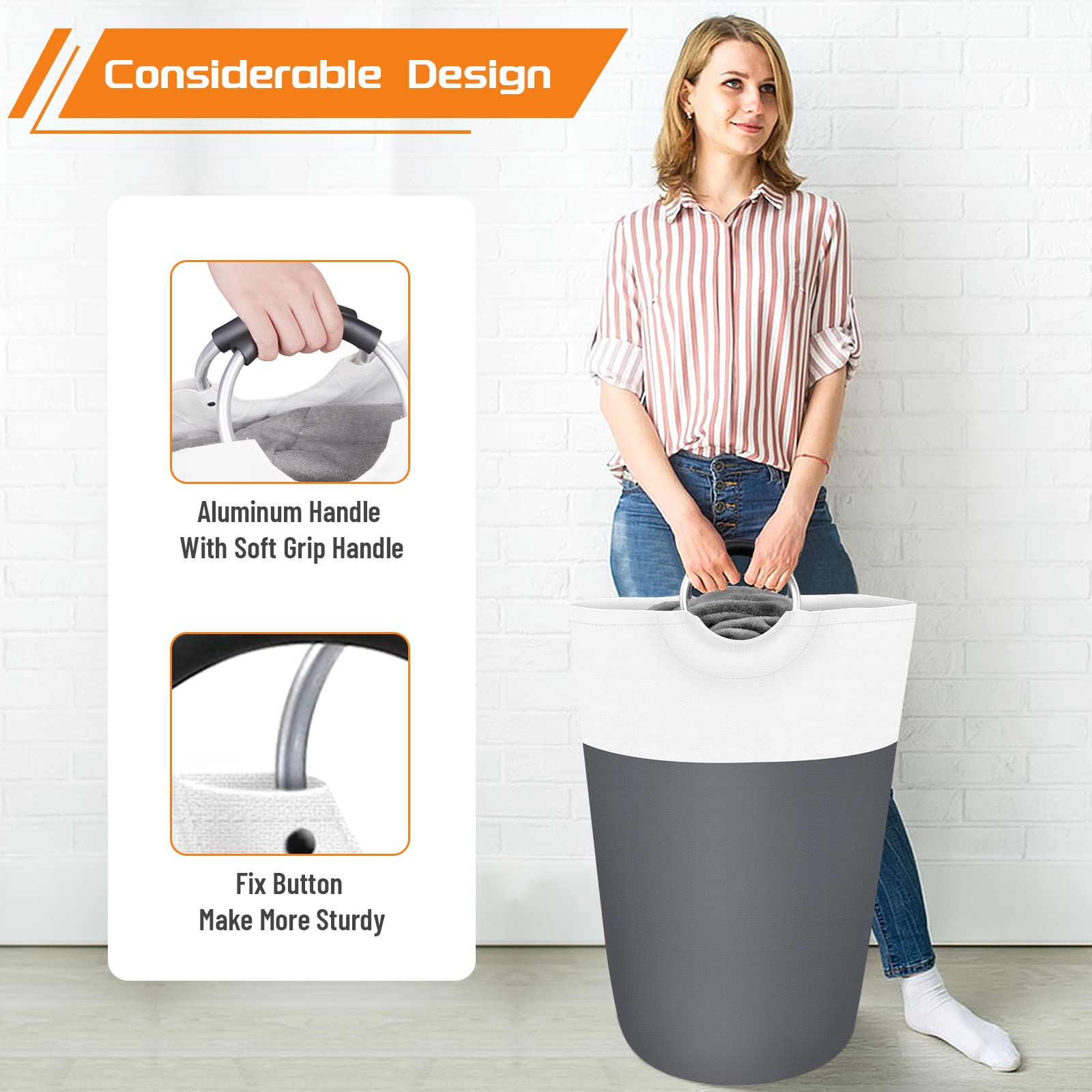 BlissTotes placed in a bathroom setting organizing towels and linens for neatness