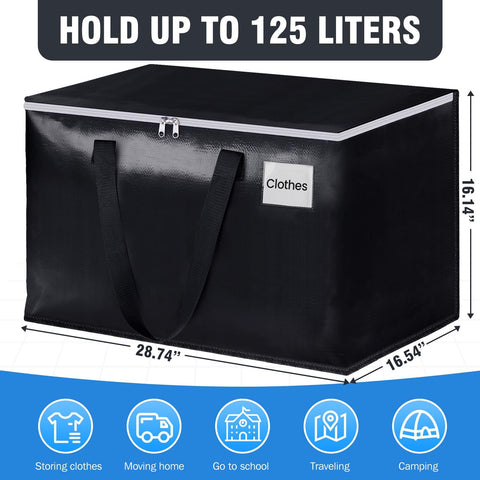 BlissTotes open zipper top for fast packing benefit