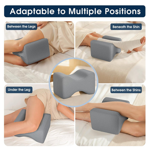 BlissTrends hand holding pillow to show size and travel-friendly scale