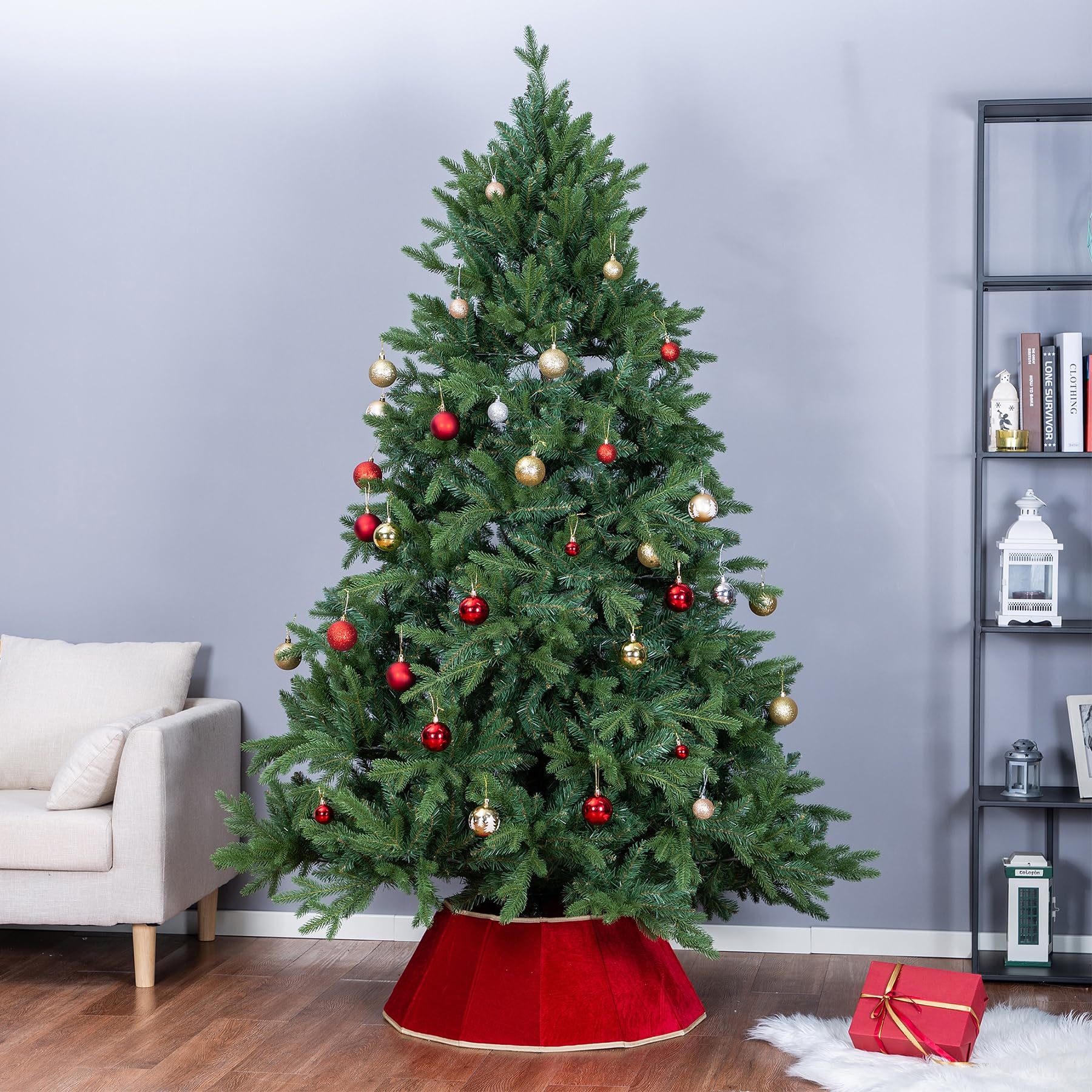 Blissun folded flat for storage saving closet space after holidays