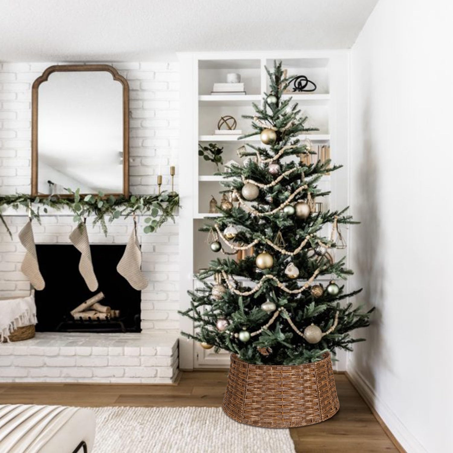 Blissun living room styling with collar adding rustic elegance and hiding cords