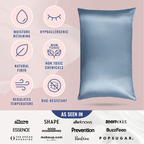 Blissy hand feeling silk fabric demonstrating soft touch and cool comfort