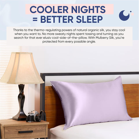 Blissy folded pillowcase packaging and label showing premium presentation