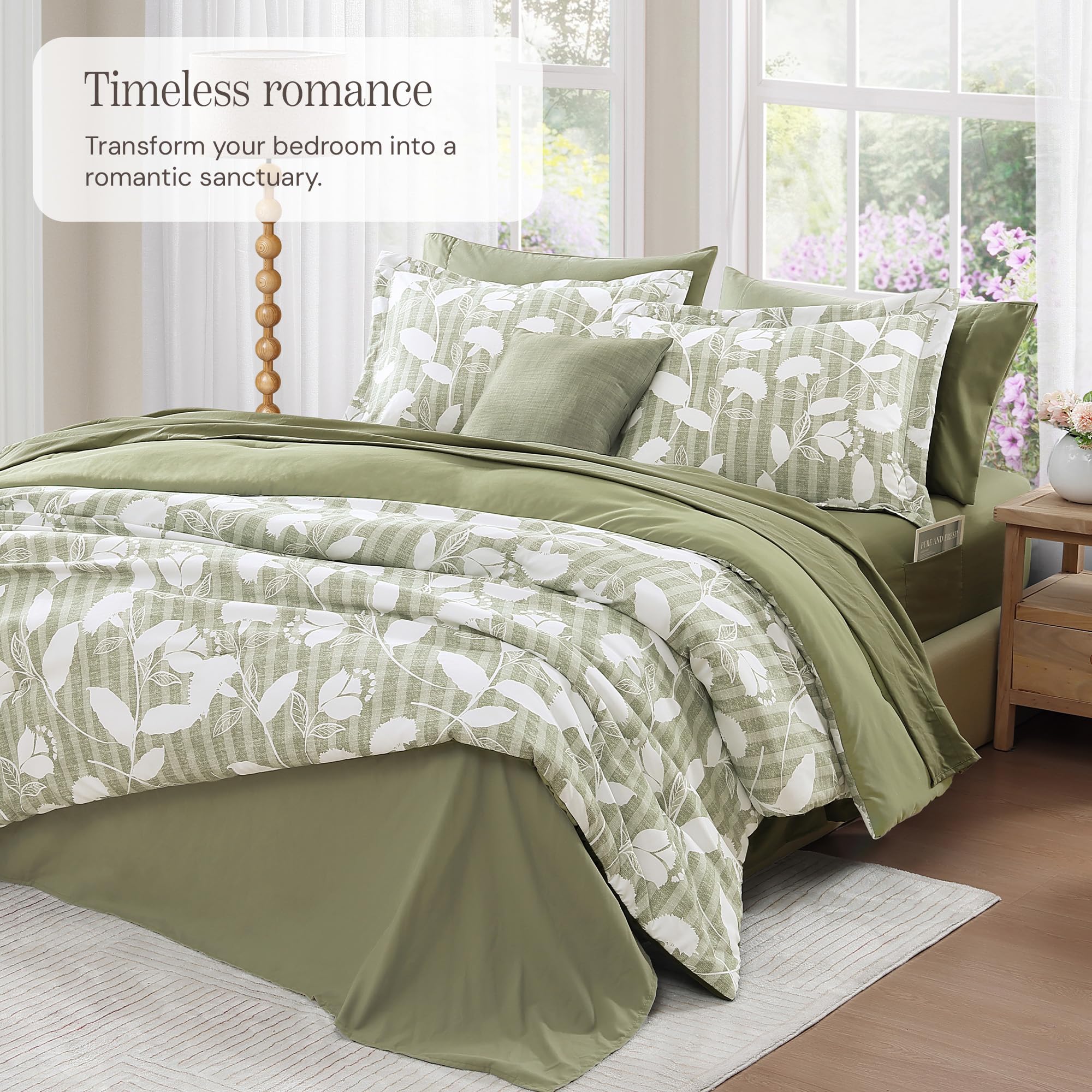 BLOOMHAVEN close-up of delphine floral print revealing pattern clarity and elegant design