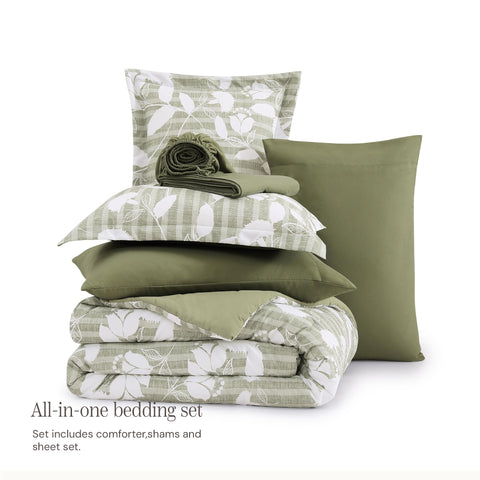 BLOOMHAVEN pillow shams and pillowcases close-up highlighting finishing and decorative flange