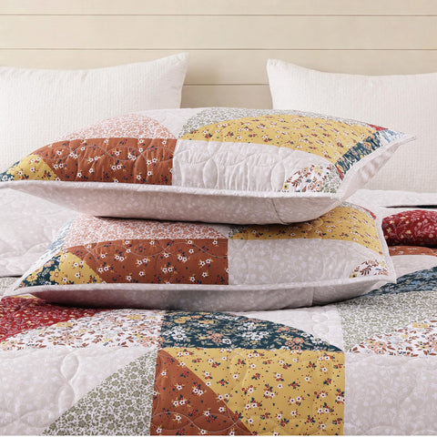 BLOOMHAVEN edge stitching close-up showing precise quilting and durability