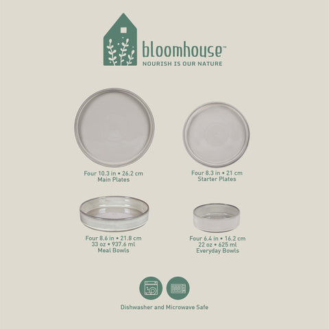 bloomhouse bowls in use with food showing practical serving and everyday appeal
