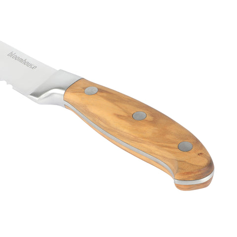 bloomhouse knife in canvas sheath for safe storage and protective transport
