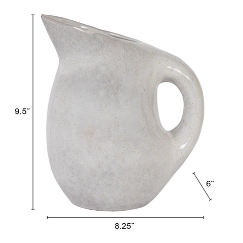 Bloomingville pitcher handle profile offering secure grip and balanced pour