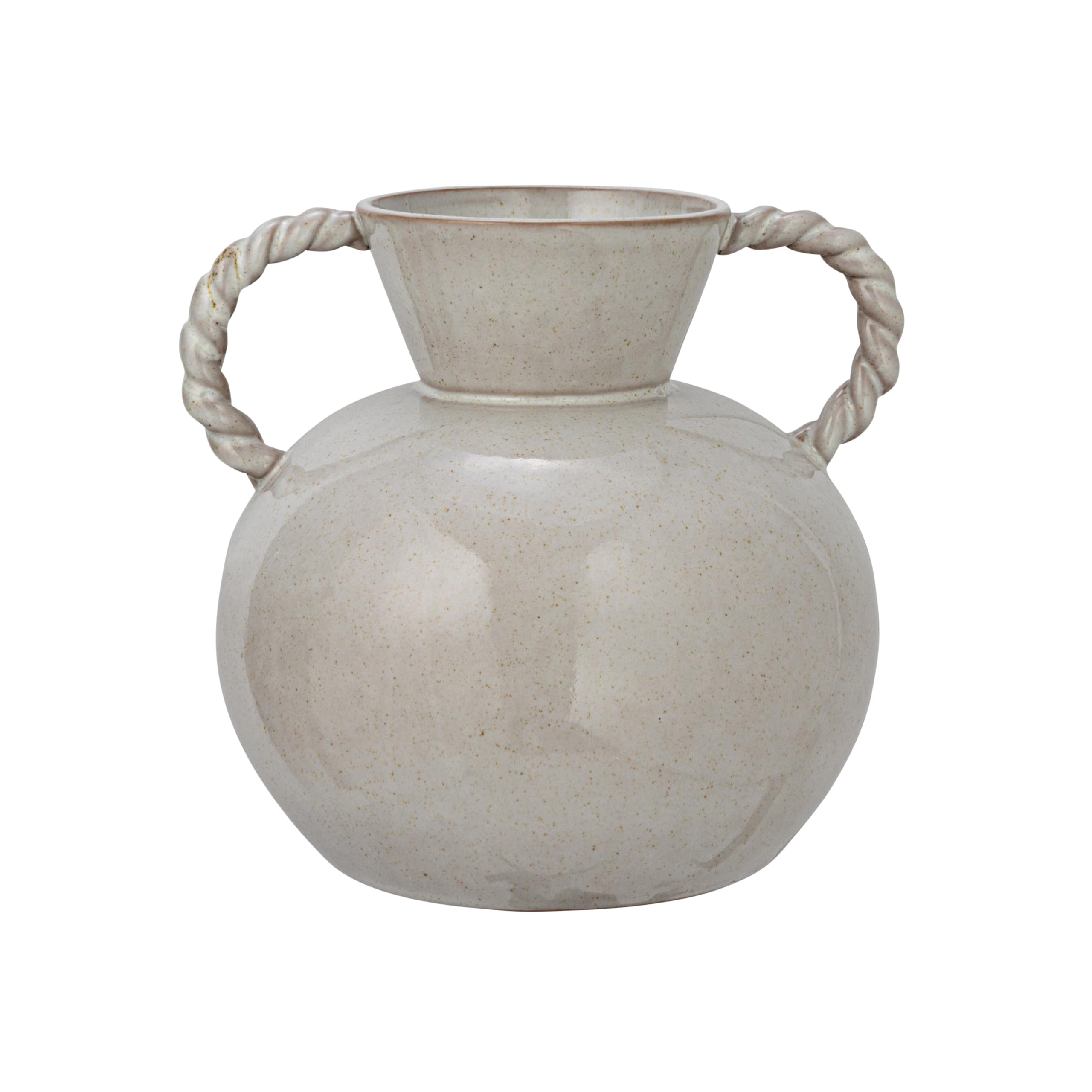 Bloomingville side profile showing vase scale on table for proportion