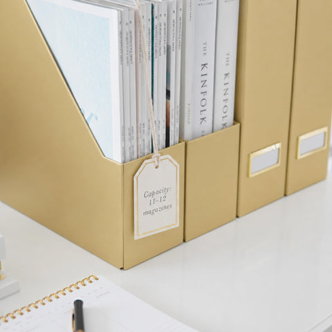 BLU MONACO folded flat file holder for compact storage and transport