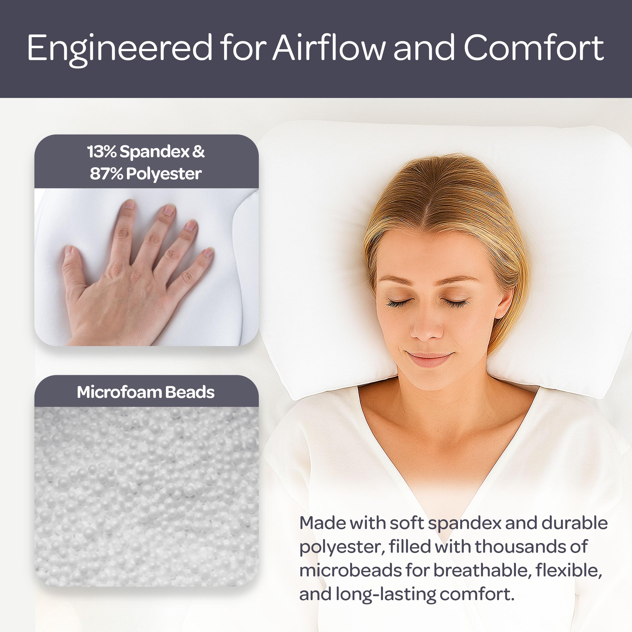 Bluestone used as knee support during yoga providing comfortable joint cushioning
