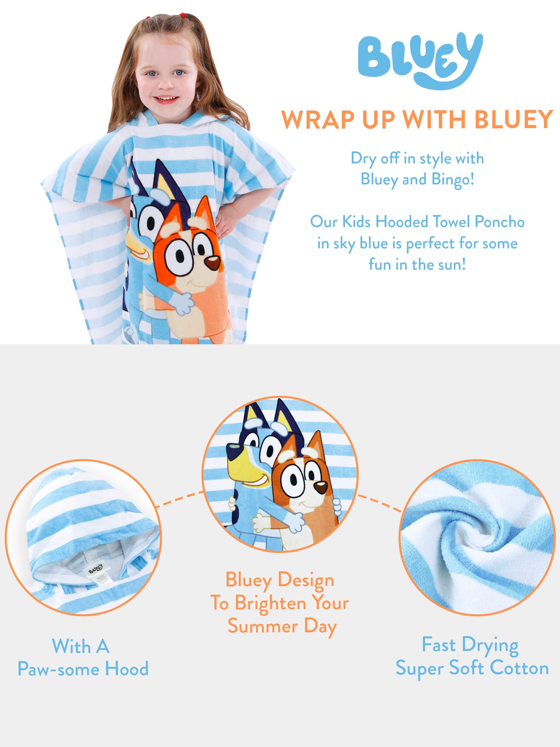 Bluey towel packed in swim bag for easy travel convenience