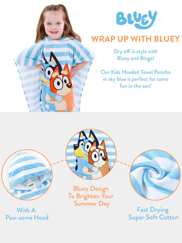 Bluey towel packed in swim bag for easy travel convenience