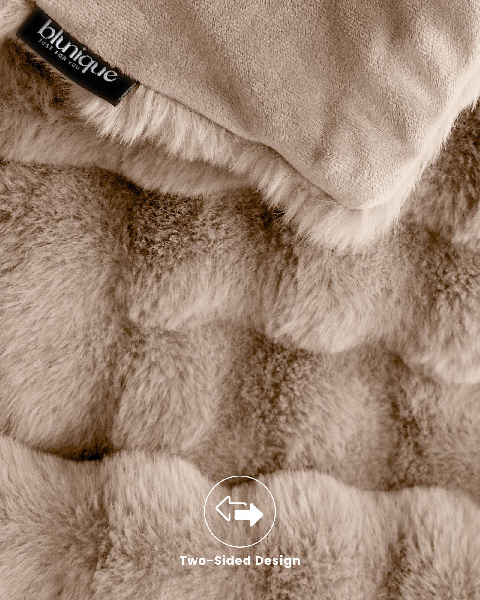 blunique blanket in washer on gentle cycle showing easy-care convenience