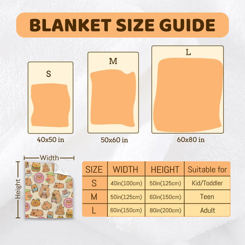 Bmaows capybara blanket styled on bed as decor adding playful personality to a room