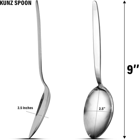 BNAZIND slotted spoon serving pasta with reduced liquid