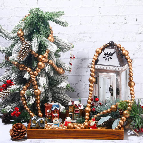 Boao garland styled on mantel creates cozy seasonal focal point