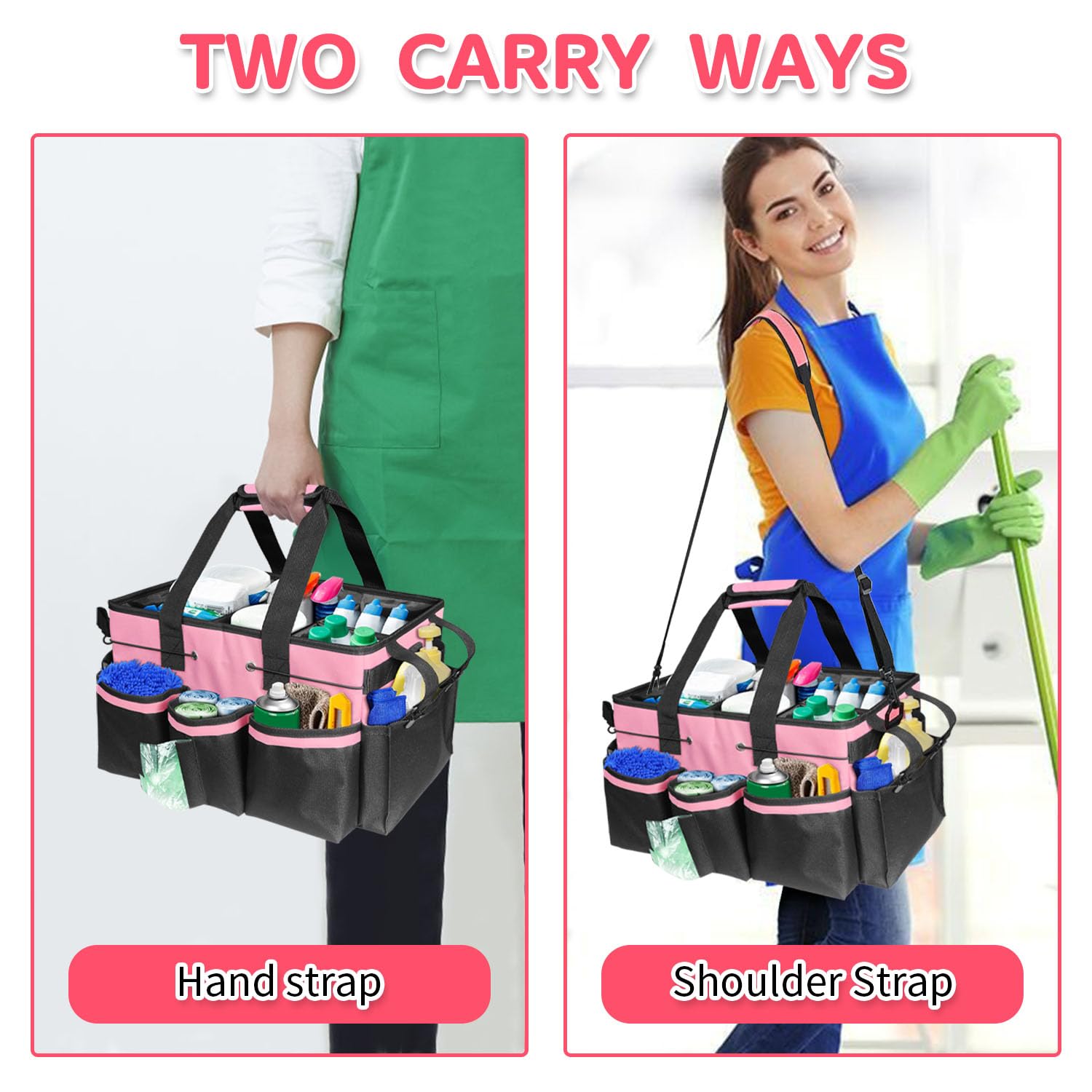 Boczif adjustable strap and side handle detail for comfortable carrying