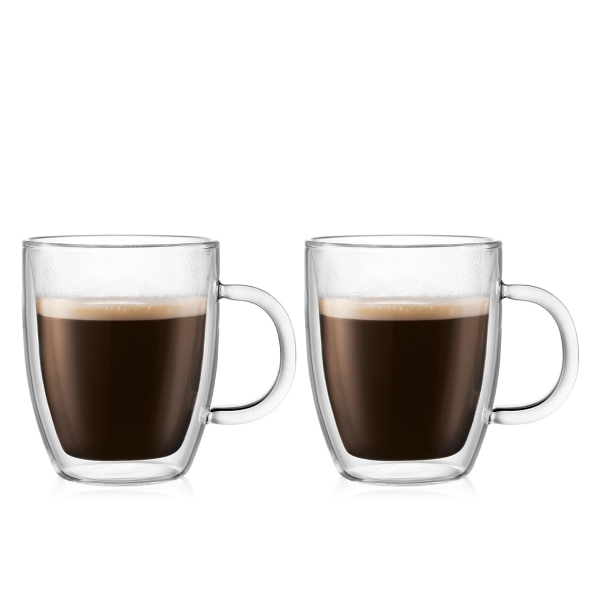 bodum mugs arranged on kitchen counter for stylish everyday serving