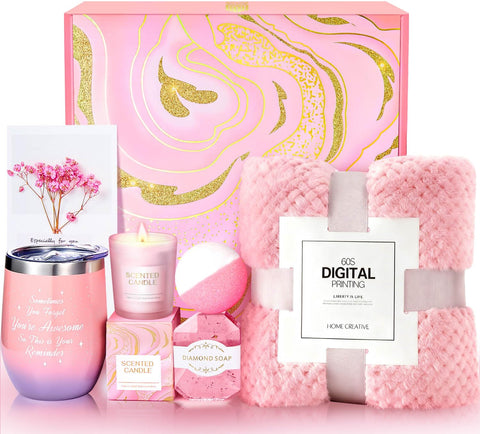 BodyRefresh front packaging showing pink box and floral heart motif, elegant gift ready