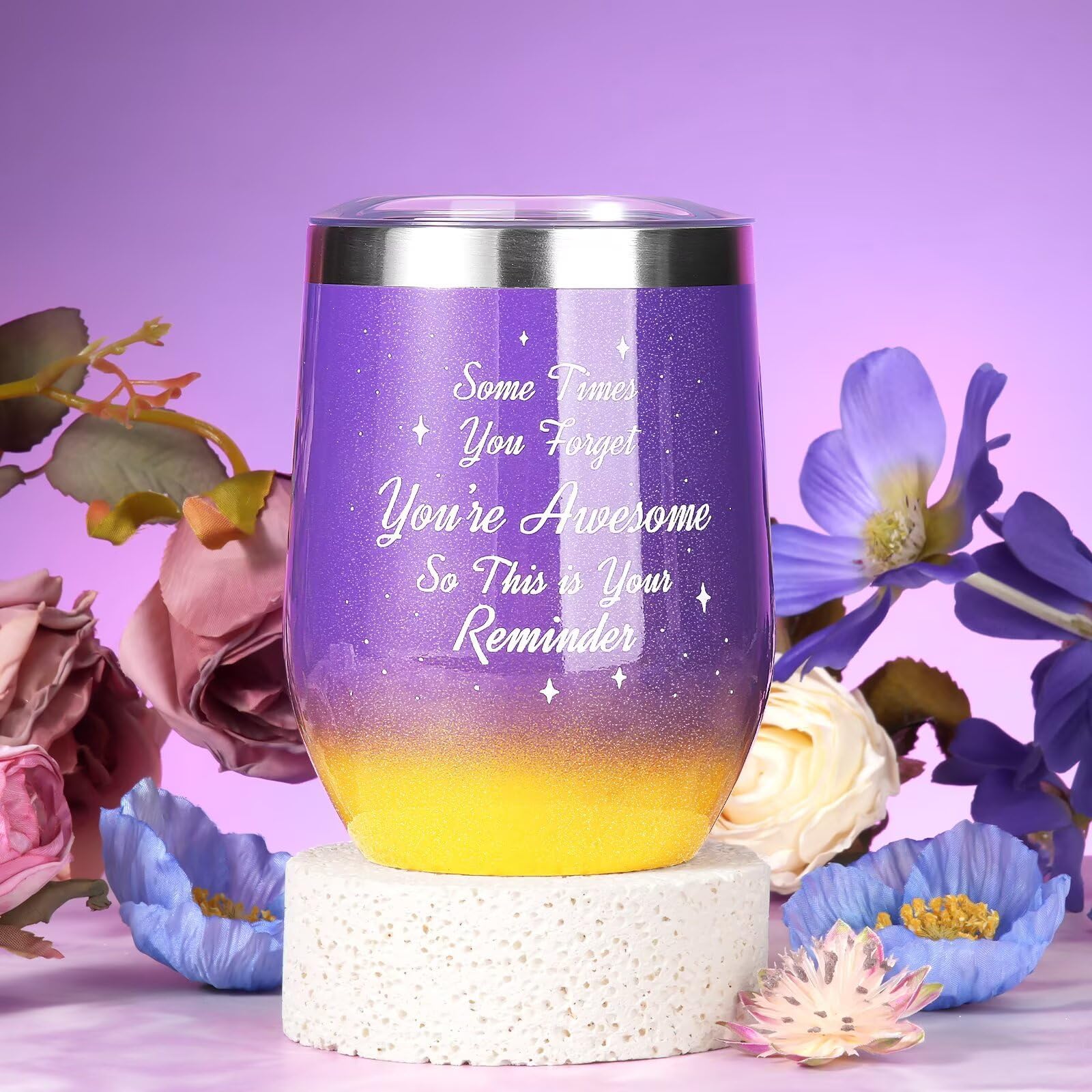 BodyRefresh lavender-scented candle lit for calm ambiance and gentle relaxation
