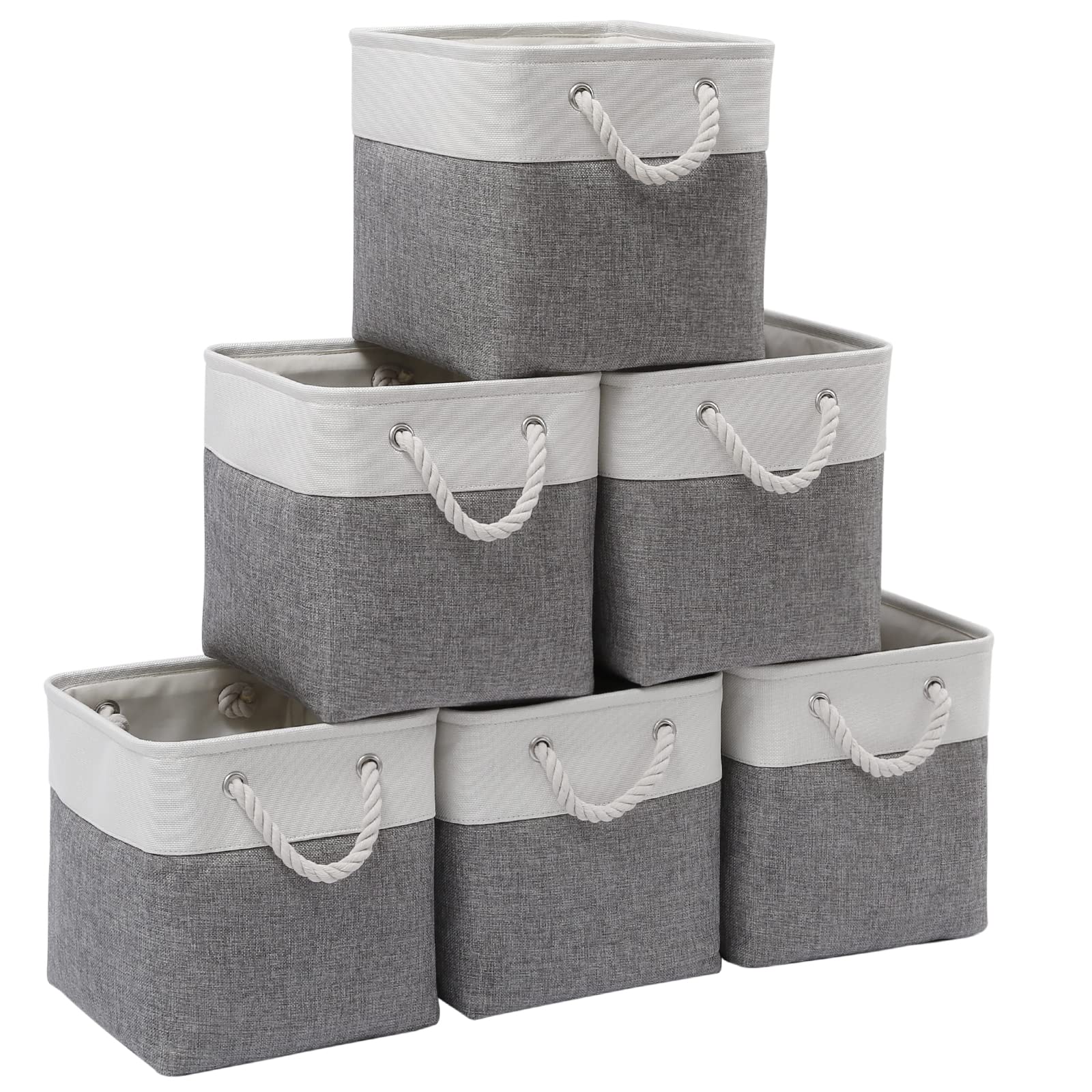 BOFUGA front view of 6-pack cubes showing clean storage and organized shelves