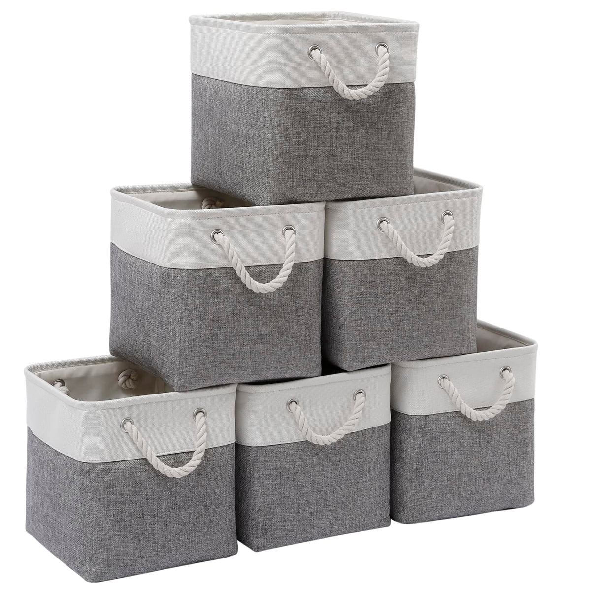 BOFUGA front view of 6-pack cubes showing clean storage and organized shelves