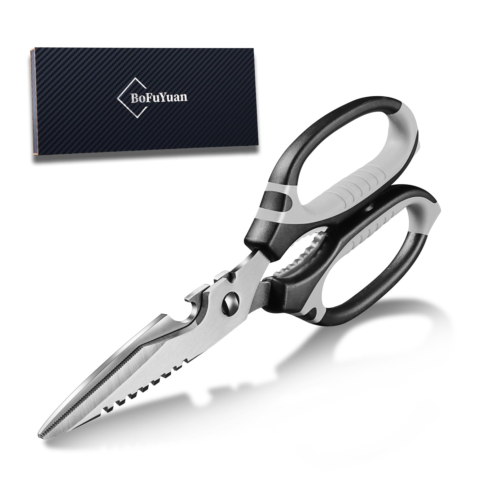 BoFuYuan front view showing green shears and packaging for easy identification