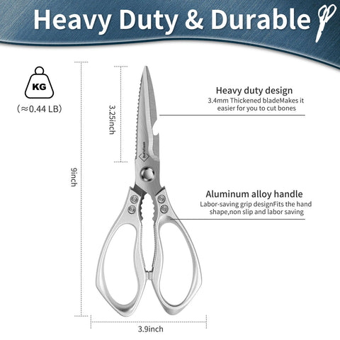 BoFuYuan shears beside a hand demonstrating compact scale