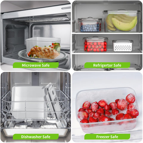 BOICHU lid handle close-up for secure carrying and easy fridge access