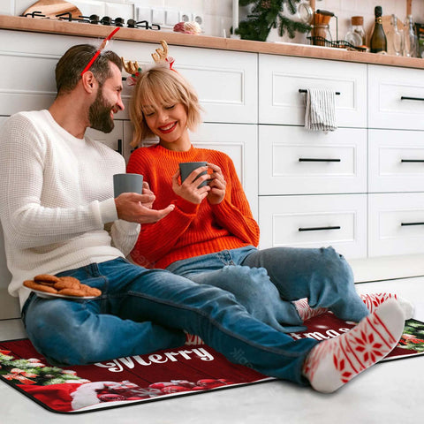 boilopp home latex non-slip backing close view, prevents shifting for safer floors