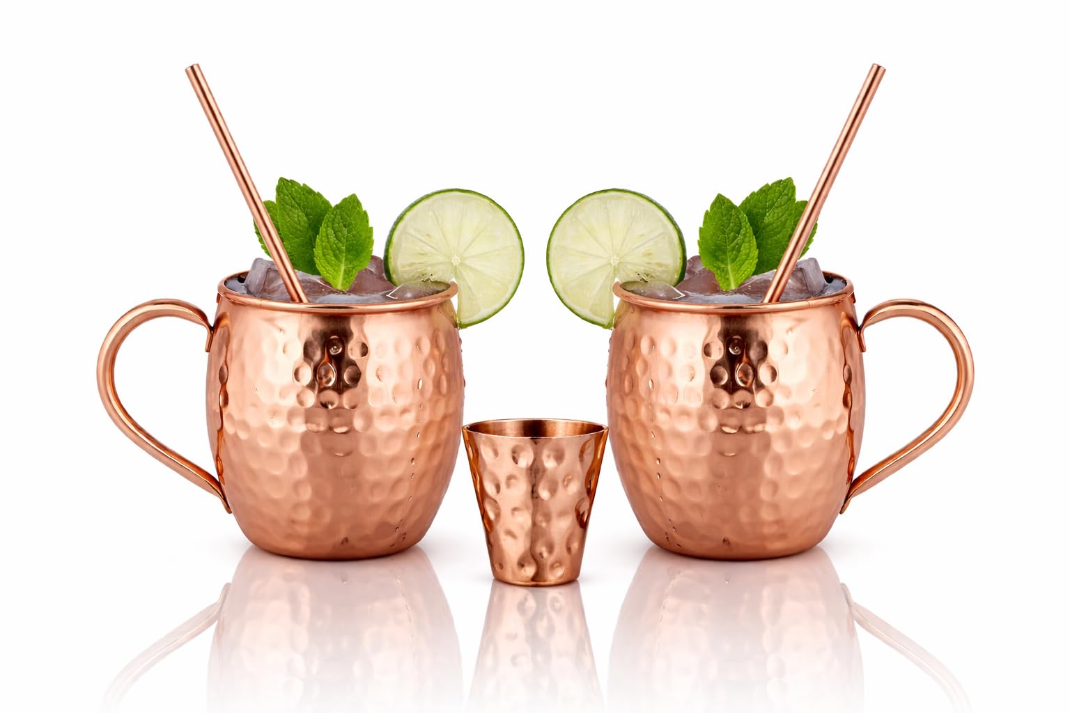 BOLD & DIVINE front view pair showing polished copper appeal and instant visual upgrade