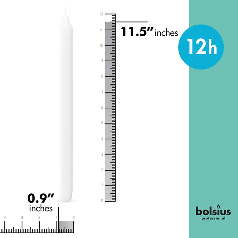 close-up of BOLSIUS cotton wick and candle tip, highlighting reliable ignition