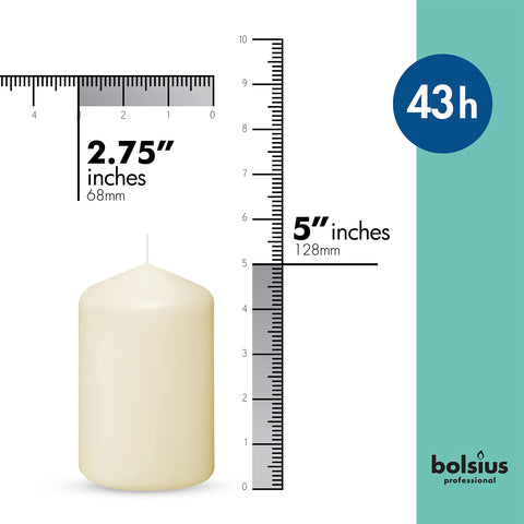 BOLSIUS close-up of smooth ivory surface highlighting clean finish and elegant look