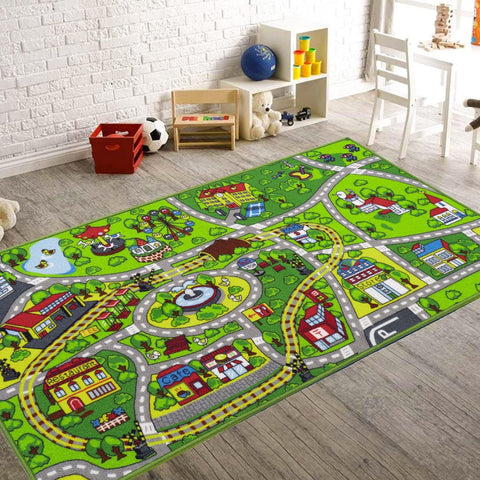 Booooom Jackson front view showing colorful city roads and play appeal