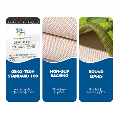 Boooooom Jackson close-up fabric texture highlighting softness and safety